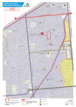 SUBJECT LAND WOODLANDS WARD OPEN SPACE PROVISION