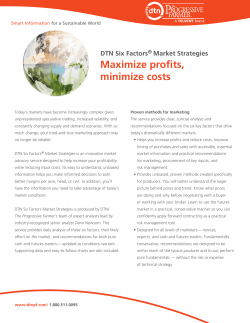 Maximize profits, minimize costs