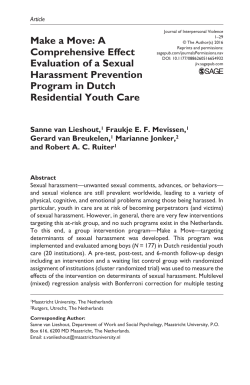 Make a Move: A Comprehensive Effect Evaluation of a Sexual