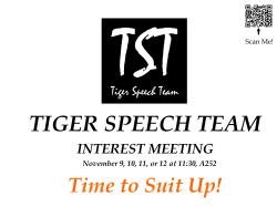 Eastview Speech Informational Meeting