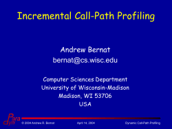 Incremental Call