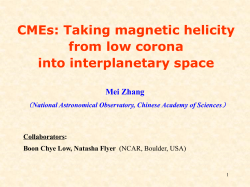 Magnetic helicity is accumulating in the corona