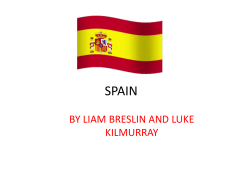 Power Point on Spain