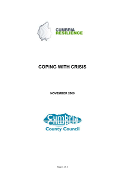 gep update - Cumbria County Council