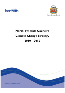 Climate change strategy 2010-15