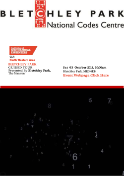 Bletchley Park Poster - Near You