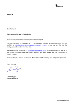 Client Account Manager