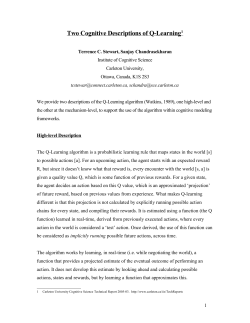 Consider the following matrix of world states (S), actions (A)