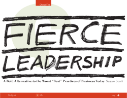 A Bold Alternative to the Worst &ldquo;Best&rdquo; Practices of