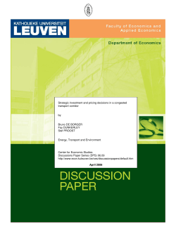 Strategic investment and pricing decisions in a congested