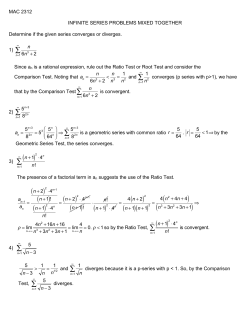 ( )2 ( )2 ( )! ( )2 ( )2 ( )! ( )2 ( )2 ( ) n +1 ( )2 = ( )2