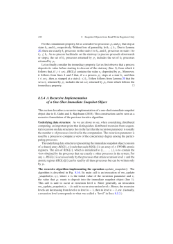 8.5.4 A Recursive Implementation of a One-Shot - LPD