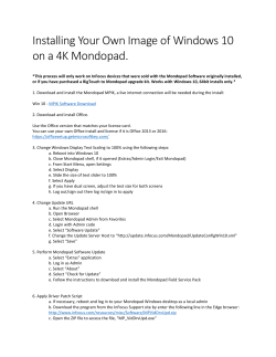 Installing Your Own Image of Windows 10 on a 4K