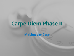 Carpe Diem Phase II