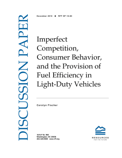 Imperfect Competition, Consumer Behavior, and the Provision of