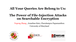 The Power of File-Injection Attacks on Searchable Encryption