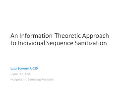 An Information-Theoretic Approach to Individual Sequential Data