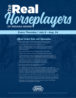 Official Contest Rules and Information