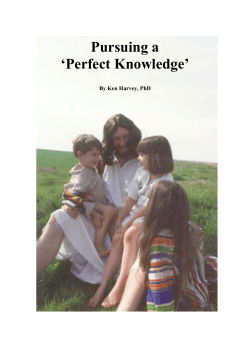 Pursuing a `Perfect Knowledge` - The International Education