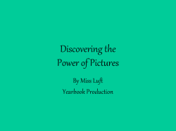 Discovering the Power of Pictures