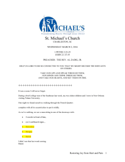 St. Michael`s Church Charleston, sc Wednesday March 2, 2016 1