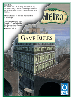 game rules - Tabla de Joc