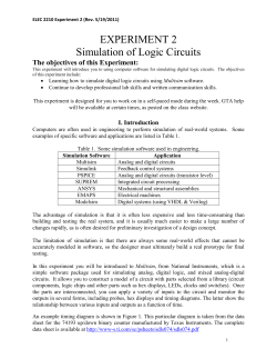 EE201 Electrical Engineering Laboratory