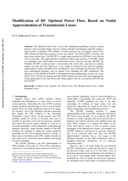 Improvement of DC Optimal Power Flow Problem Based on Nodal
