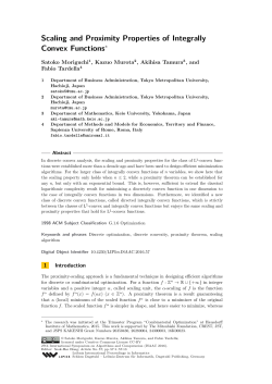 Scaling and Proximity Properties of Integrally Convex