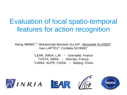 Evaluation of local spatio-temporal features for action recognition