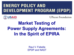 The Role of the State in Demand Aggregation and Market Testing of