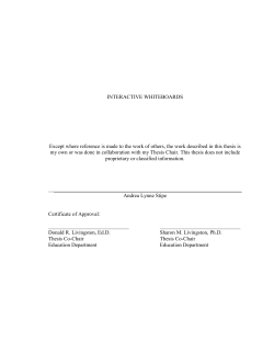 Chapter One: Introduction