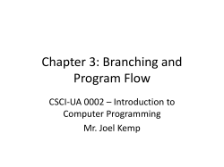 If - NYU Computer Science