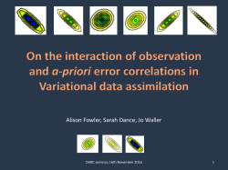 The interaction of observation and a