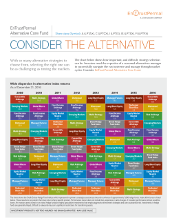 Consider The Alternative