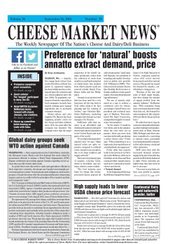 boosts annatto extract demand, price