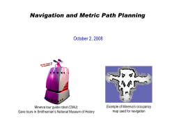 Navigation and Metric Path Planning - UTK-EECS