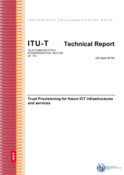 Technical Report ITU-T Technical Report ITU