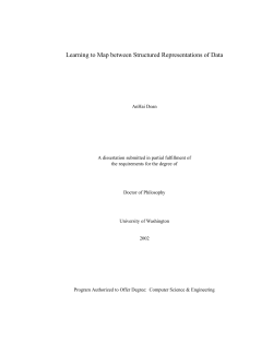 Learning to Map between Structured Representations of Data