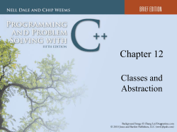 Programming and Problem Solving with C++, 2/e