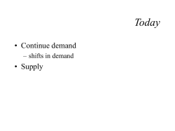 Review of Microeconomics