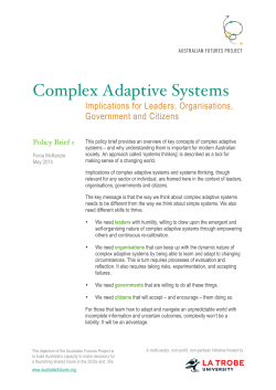 AFP PB1 Complex Adaptive Systems 140615