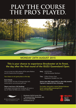 play the course the pro`s played.