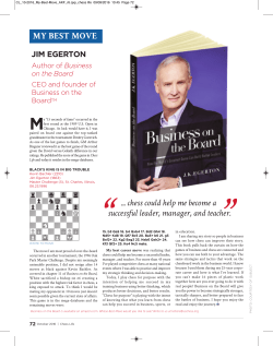 My best Move chess could help me become a successful leader