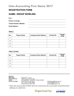 Inter-Accounting Firm Game 2017