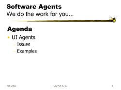 Software Agents