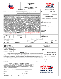 Academy Player Registration (DOC)