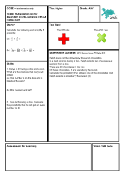Multiplication law for dependent events, sampling without replacement