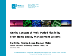 On the Concept of Multi-Period Flexibility From Home Energy