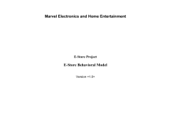 e-store Behavioral M..